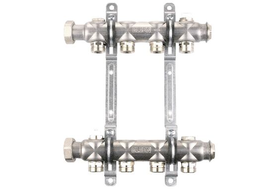 Коллекторная группа, ELSEN, 1",6 контуров, размер отвода-3/4", PN,бар-6, T°C -от 0 до +90, без вент.